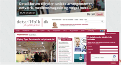 Desktop Screenshot of detailfolk.dk